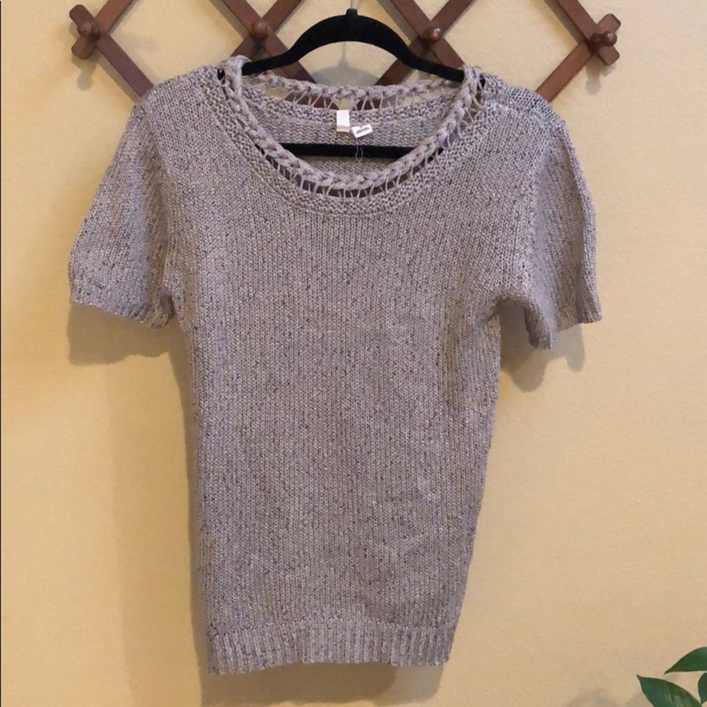 Anthropologie knitted sweater shirt size XS